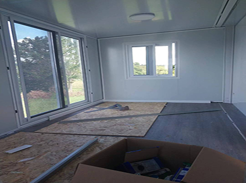 Installing Steps of 20ft Expandable Container House